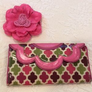 Vera Bradley vintage trifold wallet